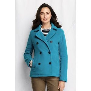 Lands’ End Polartec Aircore 200 Pea Coat